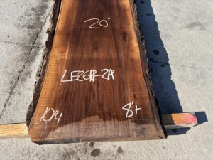 live edge walnut slab, hardwood lumber, unsteamed walnut, premium lumber