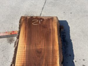 live edge walnut slab, hardwood lumber, unsteamed walnut, premium lumber