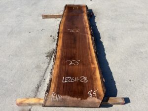 live edge walnut slab, hardwood lumber, unsteamed walnut, premium lumber