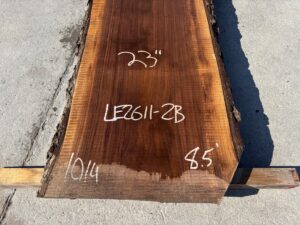 live edge walnut slab, hardwood lumber, unsteamed walnut, premium lumber