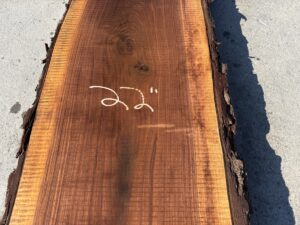 live edge walnut slab, hardwood lumber, unsteamed walnut, premium lumber