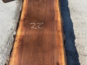 live edge walnut slab, hardwood lumber, unsteamed walnut, premium lumber