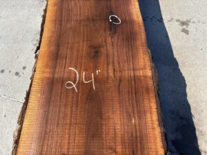 live edge walnut slab, hardwood lumber, unsteamed walnut, premium lumber