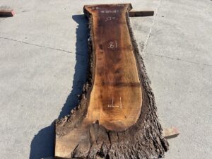 live edge walnut slab, hardwood lumber, unsteamed walnut, walnut bar top