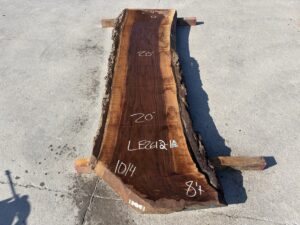 live edge walnut slab, hardwood lumber, unsteamed walnut, walnut bar top