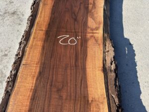 live edge walnut slab, hardwood lumber, unsteamed walnut, walnut bar top