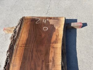 live edge walnut slab, hardwood lumber, unsteamed walnut, walnut bar top
