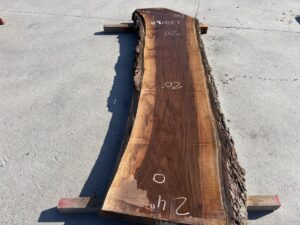 live edge walnut slab, hardwood lumber, unsteamed walnut, walnut bar top