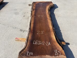 live edge walnut slab, hardwood lumber, unsteamed walnut, walnut bar top