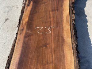 live edge walnut slab, hardwood lumber, unsteamed walnut, walnut bar top