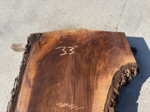 live edge walnut slab, hardwood lumber, unsteamed walnut, walnut bar top