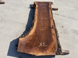 live edge walnut slab, hardwood lumber, unsteamed walnut, walnut bar top
