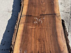 live edge walnut slab, hardwood lumber, unsteamed walnut, walnut bar top