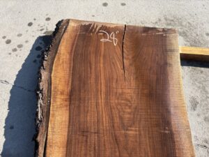 live edge walnut slab, hardwood lumber, unsteamed walnut, walnut bar top