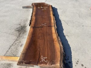 live edge walnut slab, hardwood lumber, unsteamed walnut, walnut bar top