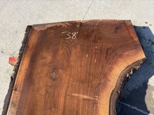 live edge walnut slab, hardwood lumber, unsteamed walnut, walnut bar top