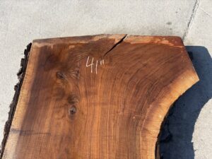 live edge walnut slab, hardwood lumber, unsteamed walnut, walnut bar top