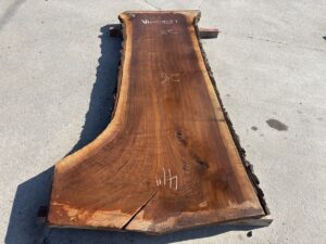 live edge walnut slab, hardwood lumber, unsteamed walnut, walnut bar top