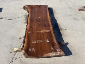 live edge walnut slab, hardwood lumber, unsteamed walnut, walnut bar top