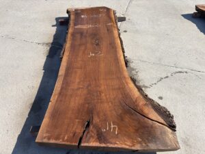 live edge walnut slab, hardwood lumber, unsteamed walnut, walnut bar top
