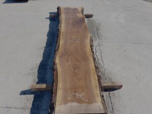 live edge walnut slab, hardwood lumber, unsteamed walnut, premium slabs
