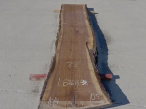 live edge walnut slab, hardwood lumber, unsteamed walnut, premium slabs