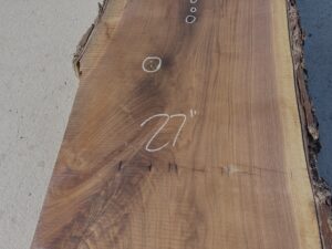 live edge walnut slab, hardwood lumber, unsteamed walnut, premium slabs