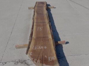 live edge walnut slab, high quality lumber, unsteamed walnut, bar tops