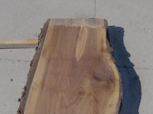 live edge walnut slab, high quality lumber, unsteamed walnut, bar tops