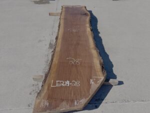 live edge walnut slab, high quality lumber, unsteamed walnut, bar tops