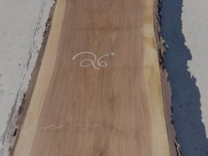 live edge walnut slab, high quality lumber, unsteamed walnut, bar tops