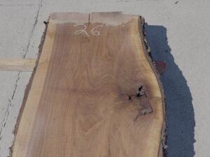 live edge walnut slab, high quality lumber, unsteamed walnut, bar tops