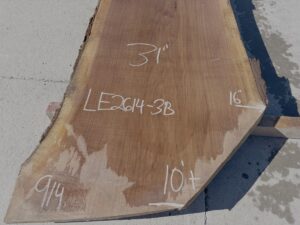 live edge walnut slab, high quality lumber, unsteamed walnut, bar tops