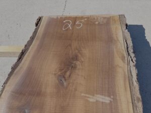 live edge walnut slab, high quality lumber, unsteamed walnut, bar tops
